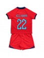 England Jude Bellingham #22 Auswärts Trikotsatz für Kinder WM 2022 Kurzarm (+ Kurze Hosen)